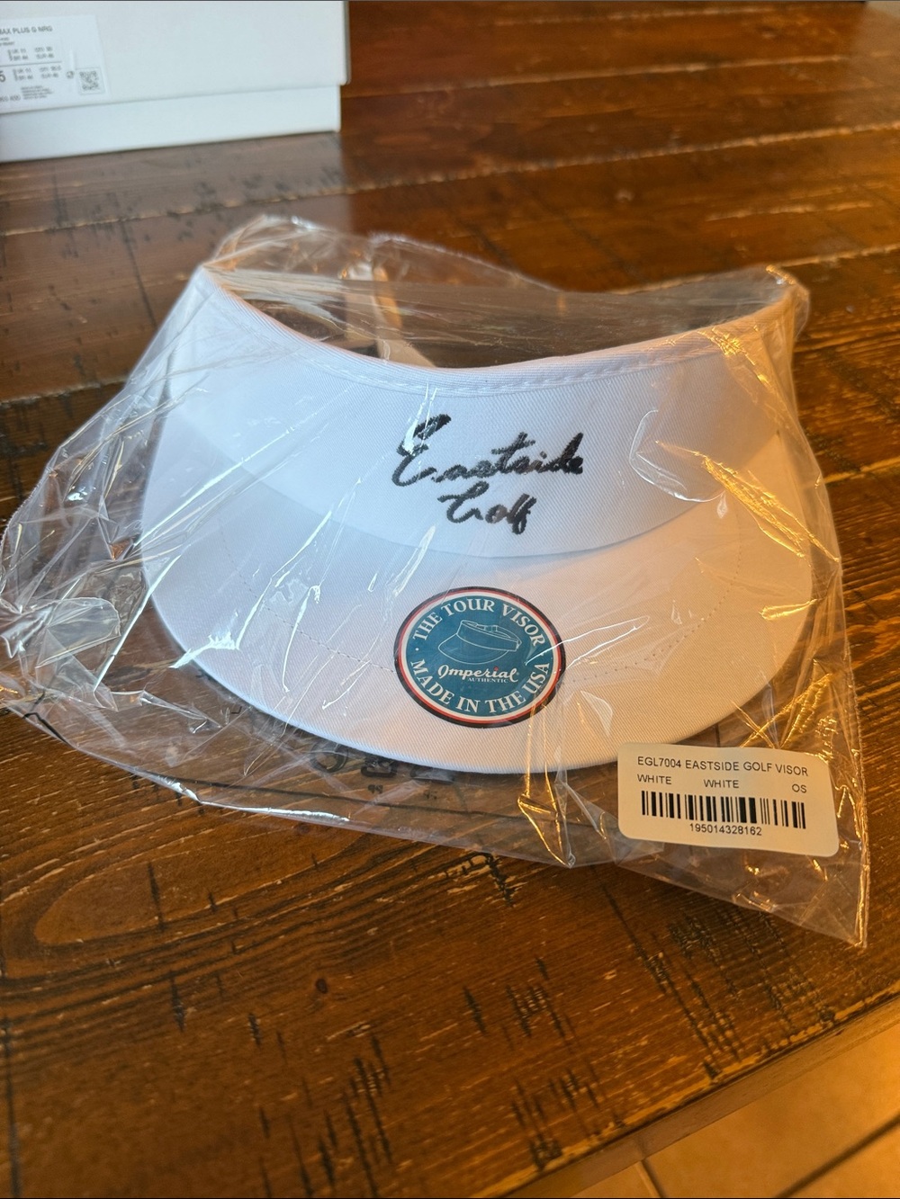 Eastside Golf White Visor – Classic Men's Golf Accessory